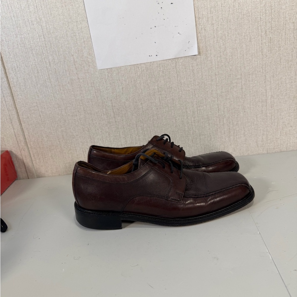 Bostonian‎ Dark Brown Leather Oxfords